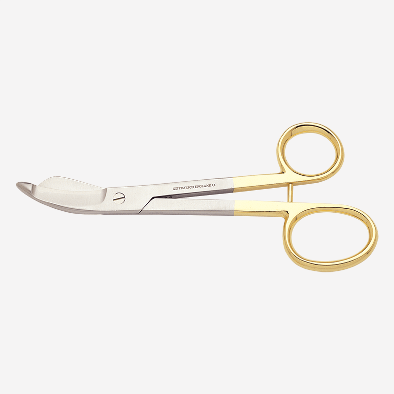 Synthetic Shears 24cm Serrated Blade Tungsten Carbide